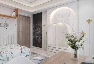 Bedroom in 3 BHK Apartment at DLF The Skycourt, Sector 86 – for Rent