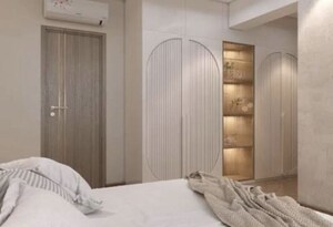 Bedroom in 3 BHK Apartment at DLF The Skycourt, Sector 86 – for Rent