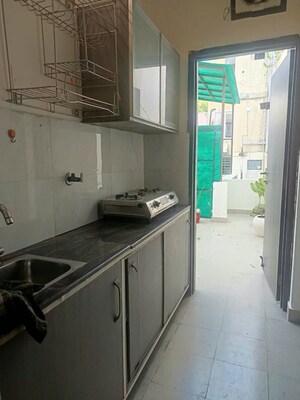 Kitchen in 1 BHK Builder Floor at Saket – for Rent