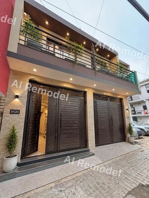 5 BHK Independent House – Exterior View View at Laxman Vihar - for Sale