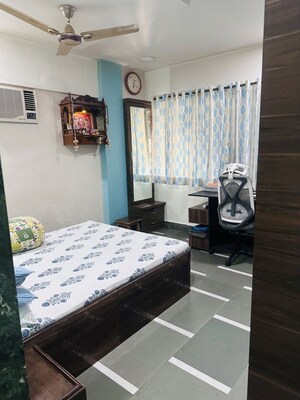 Bedroom in 1 BHK Apartment at Runwal Plaza, Vartak Nagar – for Rent