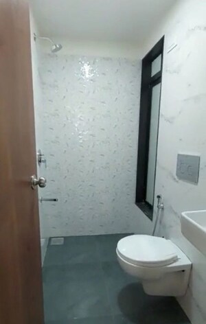 Bathroom in 2 BHK Apartment at Shreeji Plaza, Malad West – for Rent