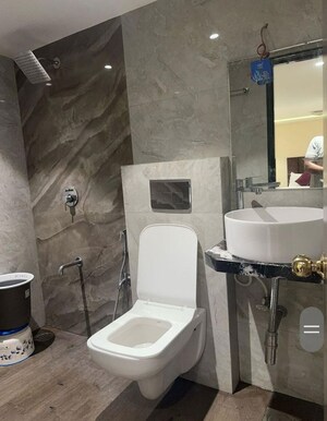 Bathroom in 2 BHK Apartment at Raghav One45, Kurla – for Rent