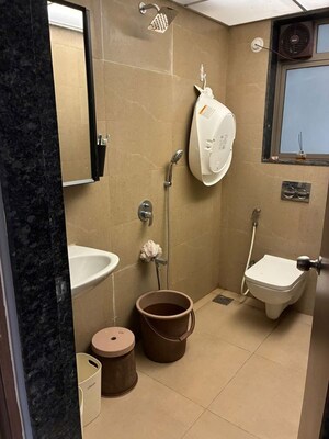 Bathroom in 2 BHK Apartment at Runwal Eirene, Balkum Pada – for Sale