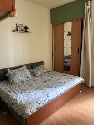 Bedroom in 2 BHK Apartment at Runwal Eirene, Balkum Pada – for Sale