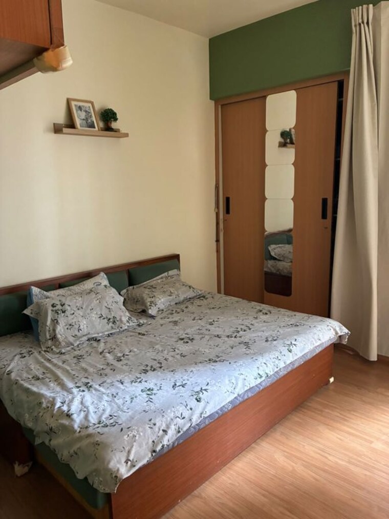 Bedroom, runwal-eirene 2 Bedroom 568 Sq.Ft. Apartment In Balkum Pada Thane 10788943