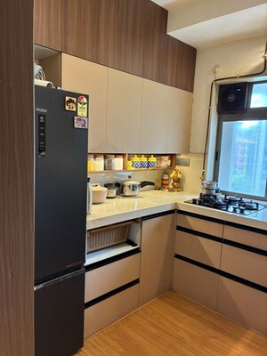 Kitchen in 2 BHK Apartment at Runwal Eirene, Balkum Pada – for Sale