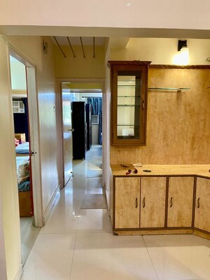 Living Room in 2 BHK Apartment at Seven Bungalow, Andheri West – for Rent