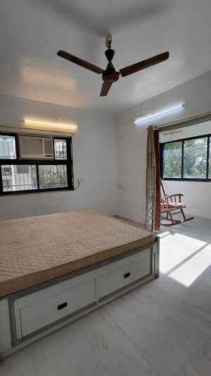 Bedroom in 3 BHK Apartment at Deepak Silverene, Bandra West – for Rent