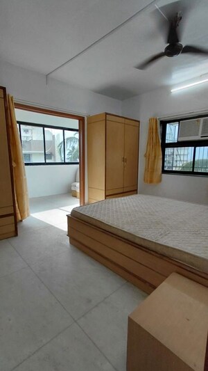 Bedroom in 3 BHK Apartment at Deepak Silverene, Bandra West – for Rent