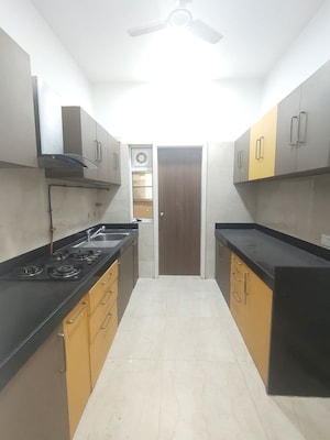 Kitchen in 2.5 BHK Apartment at L&T Crescent Bay T2, Parel – for Rent
