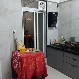 Kitchen in 2 BHK Apartment at Kabra Diamante, Goregaon West – for Rent