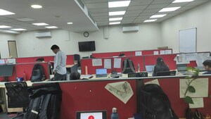 Team Area in  Office Space at Dynasty Business Park, Andheri East – for Rent