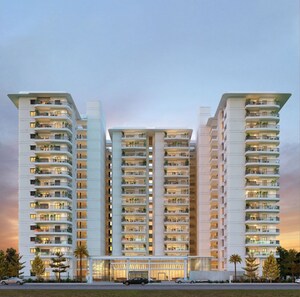 4 BHK Apartment – Exterior View View at Lumbini Elysee, Puppalaguda - for Sale