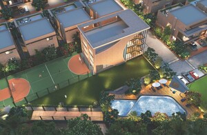 4 BHK Villa – Exterior View View at Pratyusha The Majestic Luxury Villas, Kollur - for Sale