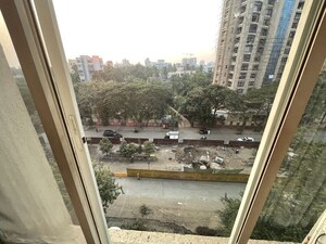 Balcony in 3 BHK Apartment at Thakur Kedarnath Tower, Versova – for Rent