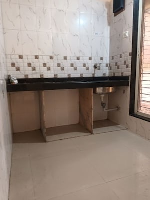 Kitchen in 1 BHK Apartment at Neelkanth Sparkle, Ghansoli – for Rent
