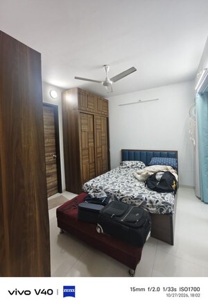 Bedroom in 2 BHK Apartment at Akshar Alvario, Seawoods – for Rent