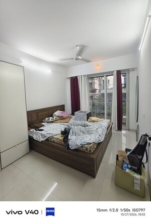 Bedroom in 2 BHK Apartment at Akshar Alvario, Seawoods – for Rent
