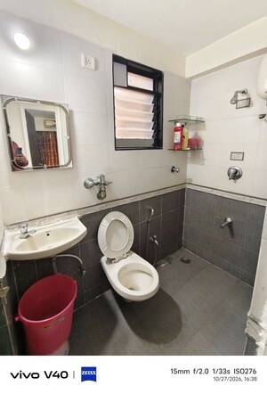 Attached Bathroom in 2 BHK Apartment at Jay Balaji CHS, Nerul Sector 6 – for Rent
