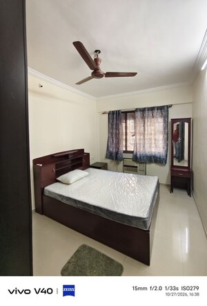Bedroom in 2 BHK Apartment at Jay Balaji CHS, Nerul Sector 6 – for Rent