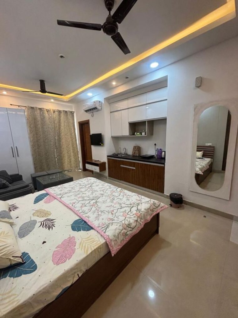 Bedroom, supertech-north-eye Studio 530 Sq.Ft. Apartment In Sector 74 Noida 10789117