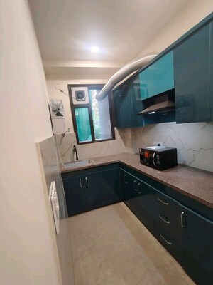 Kitchen in 1 BHK Apartment at Chattarpur – for Rent