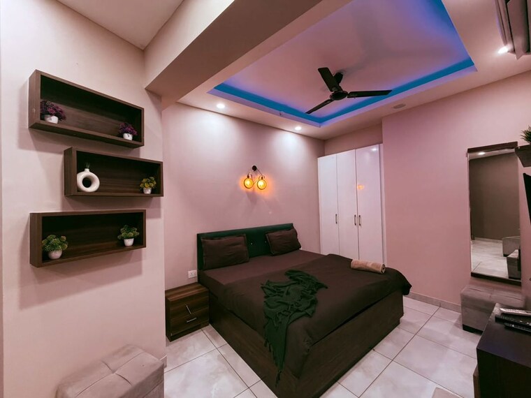 Bedroom, supertech-north-eye Studio 530 Sq.Ft. Apartment In Sector 74 Noida 10789119