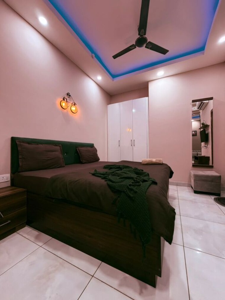 Bedroom, supertech-north-eye Studio 530 Sq.Ft. Apartment In Sector 74 Noida 10789119