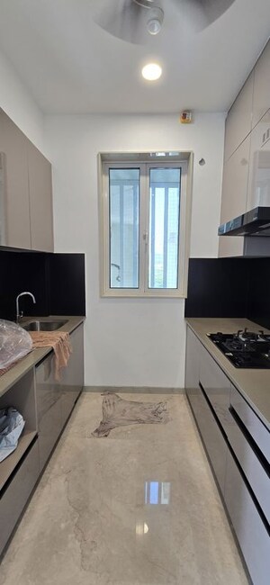 Kitchen in 2 BHK Apartment at Aurum Q Residences, Ghansoli – for Rent
