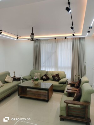 Living Room in 3 BHK Apartment at Rohtas Presidential Arcade, Vibhuti Khand – for Rent