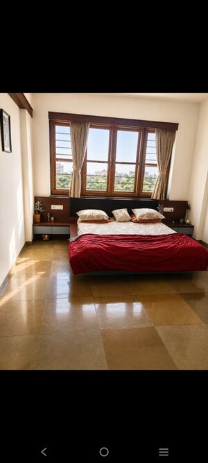 Bedroom in 4 BHK Apartment at Sahaj Sunrise Vista, Gurukul – for Rent