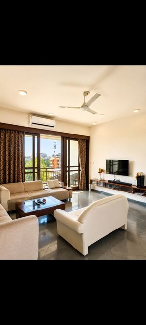 Team Area in 4 BHK Apartment at Sahaj Sunrise Vista, Gurukul – for Rent