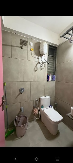 Bathroom in 2 BHK Apartment at Godrej Vrindavan, Jagatpur – for Rent