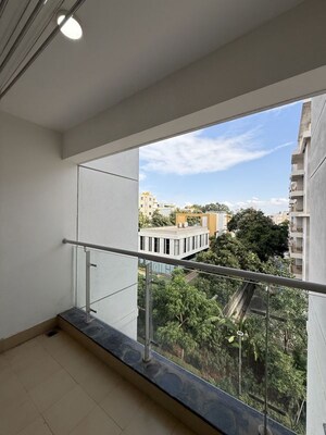 Balcony in 2 BHK Apartment at Salarpuria Sattva Exotic, Kogilu – for Rent