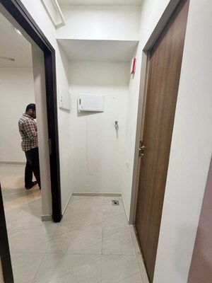 Building Lobby in 1 BHK Apartment at Lodha Quality Home Tower 2, Majiwada – for Rent