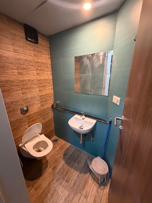 Bathroom in 1 BHK Apartment at Lodha Quality Home Tower 2, Majiwada – for Rent
