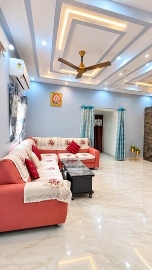Living Room in 4 BHK Independent House at Hayathnagar – for Sale