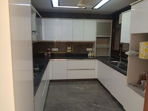 Kitchen in 4 BHK Builder Floor at Green Park – for Rent