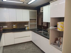 Kitchen in 4 BHK Builder Floor at Green Park – for Rent