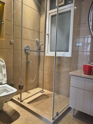 Bathroom in 2 BHK Builder Floor at Green Park – for Rent