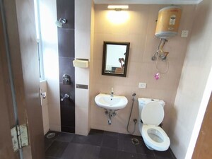 Bathroom in 3 BHK Apartment at Ramprastha City The Atrium, Sector 37d – for Sale
