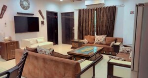 Living Room in 4 BHK Villa at New Rajesh Nagar – for Sale