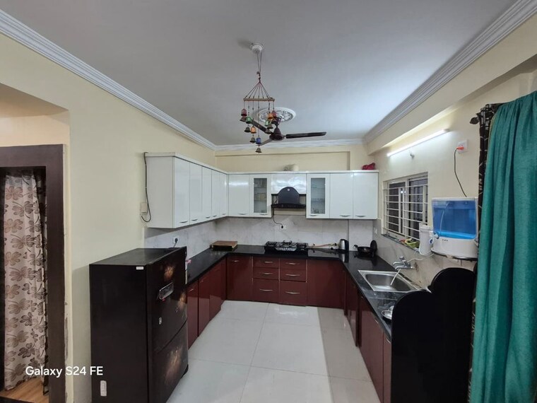 Kitchen, agrawal-sagar-eden-garden 3 Bedroom 1500 Sq.Ft. Apartment In Shri Ram Colony Bhopal 10774037