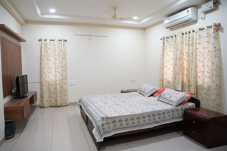 Bedroom, aparna-cyber-county 5 Bedroom 4500 Sq.Ft. Villa In Gopanpally Hyderabad 10789267