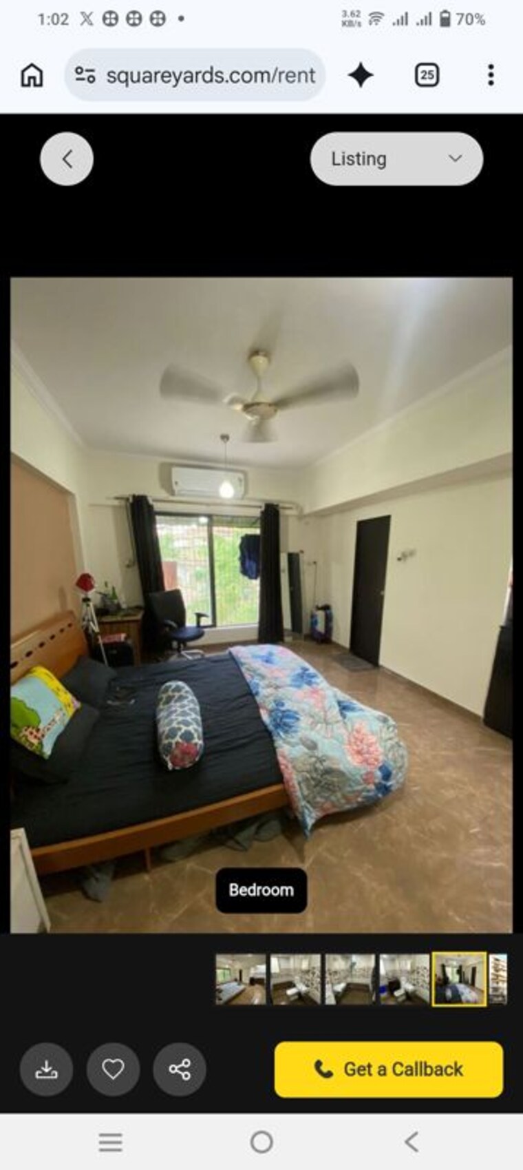 Bedroom, royal-palms-piccadilly-condos 1 RK 340 Sq.Ft. Apartment In Goregaon East Mumbai 10789292