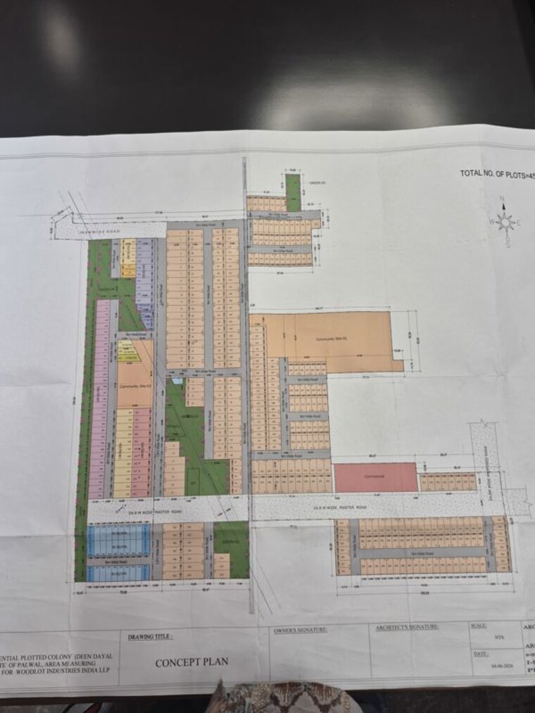 Master Plan, sector 10  100 Sq.Yd. Plot In Sector 10 Palwal 10789313