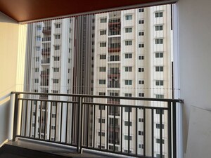 Balcony in 3 BHK Apartment at Aparna Zenon, Puppalaguda – for Rent