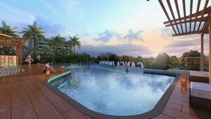 Swimming Pool in 3 BHK Builder Floor at Raheja Vista – for Sale