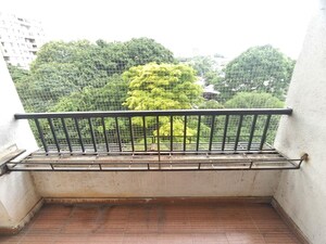 Balcony in 2 BHK Apartment at Kolte Patil Margosa Heights, Mohammadwadi – for Rent